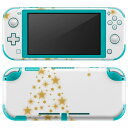 igsticker Nintendo Switch Lite 専用 デザインスキンシール 全面 ニンテンドー スイッチ ライト 専用 ゲーム機 カバー アクセサリー フィルム ステッカー エアフリー 009490 クリスマス ツリー 星