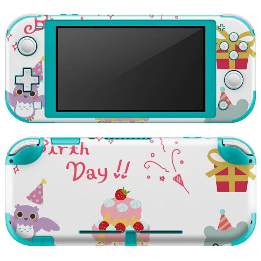 igsticker Nintendo Switch Lite 専用 デザインスキンシール 全面 ニンテンドー スイッチ ライト 専用 ゲーム機 カバー アクセサリー フィルム ステッカー エアフリー 009520 バースデー パーティー 動物 igsticker Nintendo Switch Lite 専用 デザインスキンシール 全面 ニンテンドー スイッチ ライト 専用 ゲーム機 カバー アクセサリー フィルム ステッカー エアフリー 009520 バースデー パーティー 動物