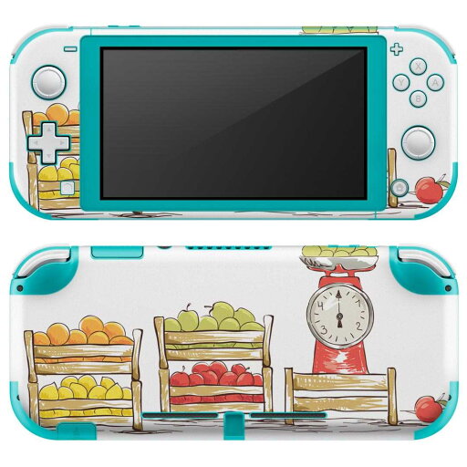 igsticker Nintendo Switch Lite 専用 デザインスキンシール 全面 ニンテンドー スイッチ ライト 専用 ゲーム機 カバー アクセサリー フィルム ステッカー エアフリー 009530 果物 カラフル イラスト igsticker Nintendo Switch Lite 専用 デザインスキンシール 全面 ニンテンドー スイッチ ライト 専用 ゲーム機 カバー アクセサリー フィルム ステッカー エアフリー 009530 果物 カラフル イラスト