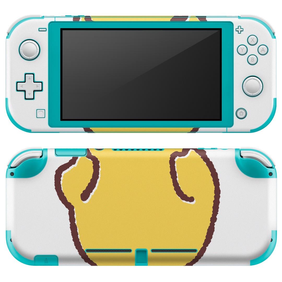 igsticker Nintendo Switch Lite 専用 デザインスキンシール 全面 ニンテンドー スイッチ ライト 専用 ゲーム機 カバー アクセサリー フィルム ステッカー エアフリー 009554 鳥　ひよこ　キャラクター