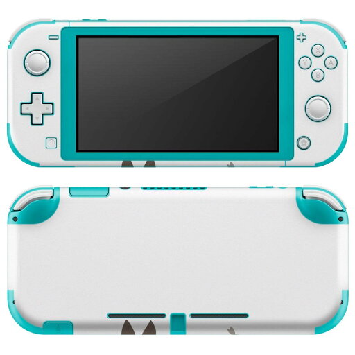 igsticker Nintendo Switch Lite 専用 デザインスキンシール 全面 ニンテンドー スイッチ ライト 専用 ゲーム機 カバー アクセサリー フィルム ステッカー エアフリー 009579 動物 うさぎ 鳥