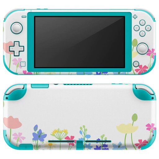 igsticker Nintendo Switch Lite 専用 デザインスキンシール 全面 ニンテンドー スイッチ ライト 専用 ゲーム機 カバー アクセサリー フィルム ステッカー エアフリー 009621 花 カラフル igsticker Nintendo Switch Lite 専用 デザインスキンシール 全面 ニンテンドー スイッチ ライト 専用 ゲーム機 カバー アクセサリー フィルム ステッカー エアフリー 009621 花 カラフル