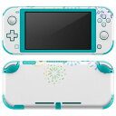 igsticker Nintendo Switch Lite 専用 デザインスキンシール 全面 ニンテンドー スイッチ ライト 専用 ゲーム機 カバー アクセサリー フィルム ステッカー エアフリー 009639 花火 カラフル シンプル