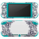 igsticker Nintendo Switch Lite 専用 デザインスキンシール 全面 ニンテンドー スイッチ ライト 専用 ゲーム機 カバー アクセサリー フィルム ステッカー エアフリー 009661 リース アンティーク(2)