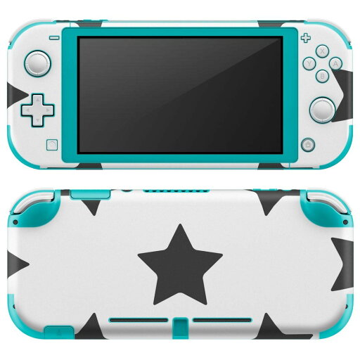 igsticker Nintendo Switch Lite 専用 デザインスキンシール 全面 ニンテンドー スイッチ ライト 専用 ゲーム機 カバー アクセサリー フィルム ステッカー エアフリー 009666 星 白 黒 igsticker Nintendo Switch Lite 専用 デザインスキンシール 全面 ニンテンドー スイッチ ライト 専用 ゲーム機 カバー アクセサリー フィルム ステッカー エアフリー 009666 星 白 黒