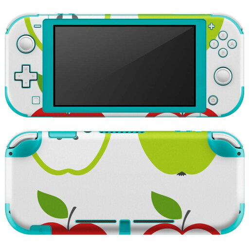 igsticker Nintendo Switch Lite 専用 デザインスキンシール 全面 ニンテンドー スイッチ ライト 専用 ゲーム機 カバー アクセサリー フィルム ステッカー エアフリー 009688 りんご 赤 緑 igsticker Nintendo Switch Lite 専用 デザインスキンシール 全面 ニンテンドー スイッチ ライト 専用 ゲーム機 カバー アクセサリー フィルム ステッカー エアフリー 009688 りんご 赤 緑