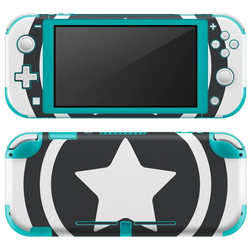 igsticker Nintendo Switch Lite 専用 デザインスキンシール 全面 ニンテンドー スイッチ ライト 専用 ゲーム機 カバー アクセサリー フィルム ステッカー エアフリー 009702 星 シンプル 白 黒 igsticker Nintendo Switch Lite 専用 デザインスキンシール 全面 ニンテンドー スイッチ ライト 専用 ゲーム機 カバー アクセサリー フィルム ステッカー エアフリー 009702 星 シンプル 白 黒