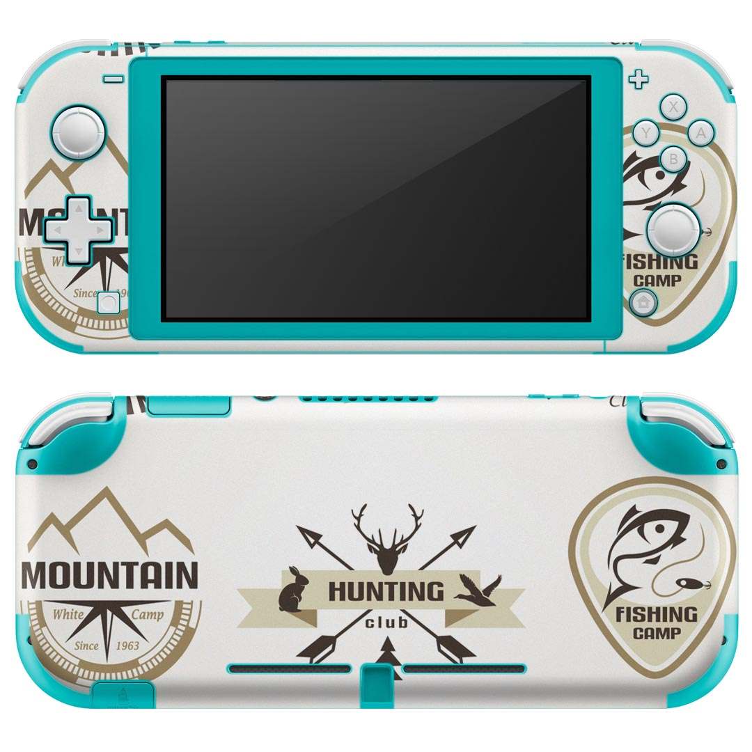 igsticker Nintendo Switch Lite 専用 デザインスキンシール 全面 ニンテンドー スイッチ ライト 専用 ゲーム機 カバー アクセサリー フィルム ステッカー エアフリー 009773 ステッカー　英語　文字