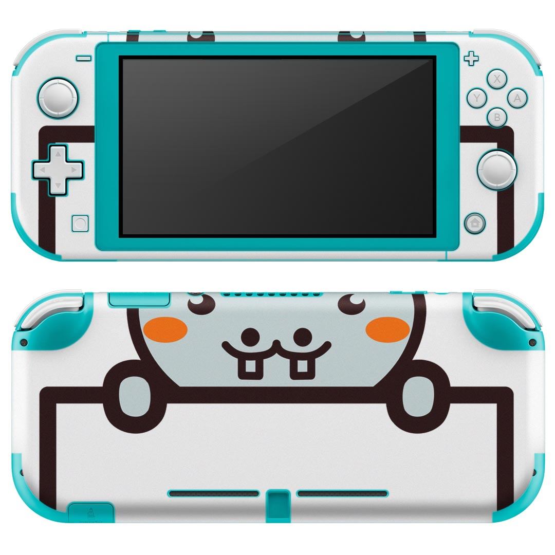 igsticker Nintendo Switch Lite 専用 デザインスキンシール 全面 ニンテンドー スイッチ ライト 専用 ゲーム機 カバー アクセサリー フィルム ステッカー エアフリー 009824 動物 イラスト