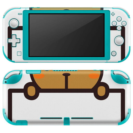 igsticker Nintendo Switch Lite 専用 デザインスキンシール 全面 ニンテンドー スイッチ ライト 専用 ゲーム機 カバー アクセサリー フィルム ステッカー エアフリー 009825 動物  イラスト