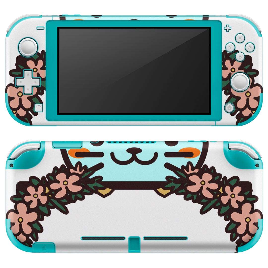igsticker Nintendo Switch Lite 専用 デザインスキンシール 全面 ニンテンドー スイッチ ライト 専用 ゲーム機 カバー アクセサリー フィルム ステッカー エアフリー 009880 動物 ネズミ