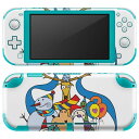 igsticker Nintendo Switch Lite 専用 デザインスキンシール 全面 ニンテンドー スイッチ ライト 専用 ゲーム機 カバー アクセサリー フィルム ステッカー エアフリー 009977 クリスマス サンタ キャラクター