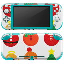 igsticker Nintendo Switch Lite 専用 デザインスキンシール 全面 ニンテンドー スイッチ ライト 専用 ゲーム機 カバー アクセサリー フィルム ステッカー エアフリー 009994 クリスマス サンタ キャラクター