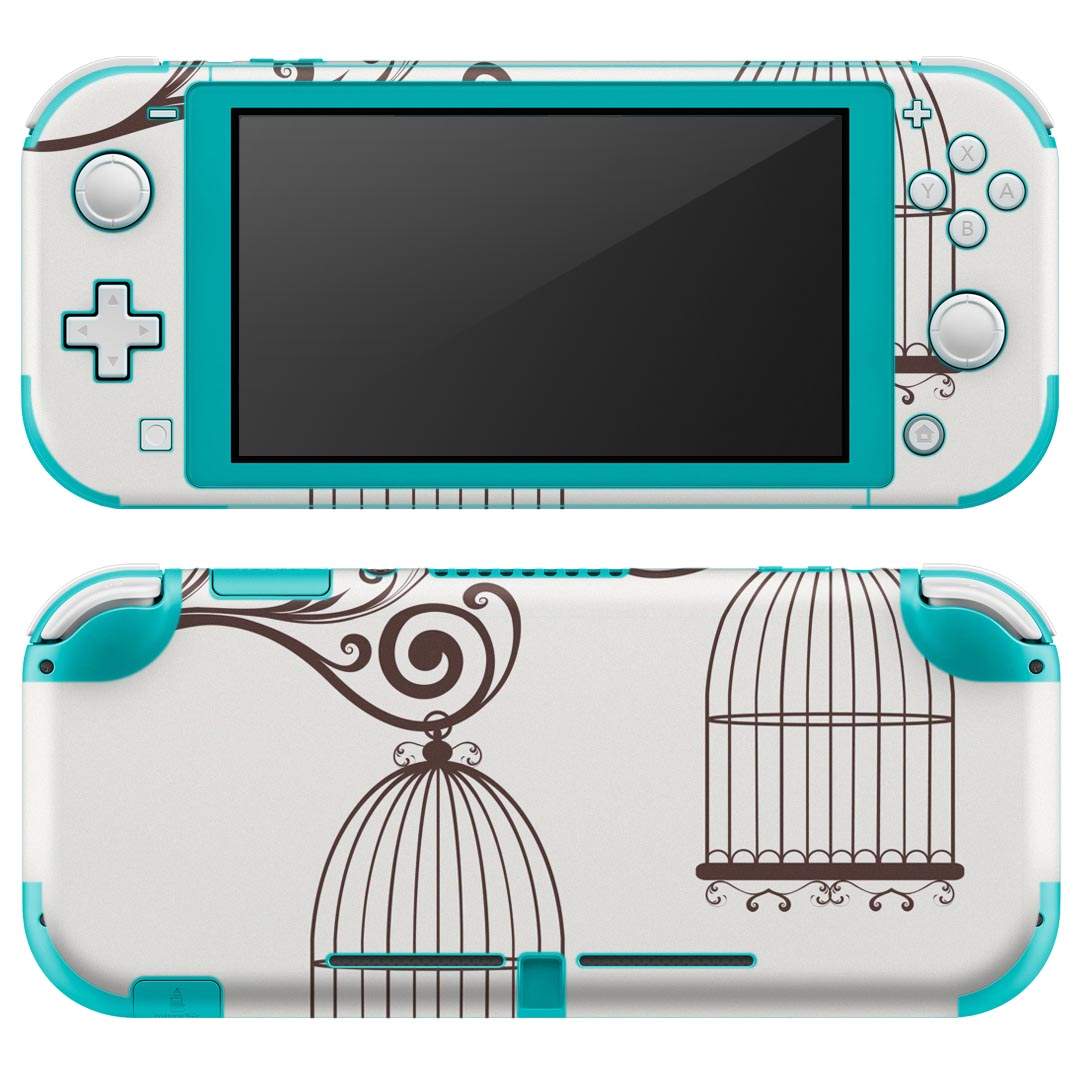 製品名 Nintendo Switch Lite専用 デザインスキンシール セット内容 Nintendo Switch Lite本体用スキンシール（裏表）各1枚 ※液晶側シールは2パーツに分かれていますニンテンドースイッチライト専用です。据え置き機のSwitch本体やJoyコンには対応していません。 商品特徴 3M社製の再剥離性シートを素材に採用し、細かな位置調整がしやすく貼り直しが容易です。また、エアフリーでもありますので気泡が簡単に逃げるので、キレイに貼ることができます。専用の業務プリンターを使い、商品画像と遜色のない美しい印刷仕上がり。 注意事項 画像はサンプルですので、ご覧の環境によっては多少色味に違いを感じる場合がございます。 イメージと違った、モニターと色味が異なるという理由での交換や返金はご対応出来かねます。スキンシールのみの販売で、ニンテンドースイッチ本体などは付属しません。シワができた場合、ドライヤーなどで軽く温め、外側に向けてシワを伸ばすように貼ってください。初回貼付時の位置調整や貼り直しは可能ですが、しっかりと押し付けて接着させた後の再剥離、再利用は保証しておりません。また接着部に油分や汚れが付着しますと角の部分は剥がれやすくなりますので、貼付時はあまり触れないようにご注意ください。無地のセミグロスシートにデザインをプリントした商品で、デコなどの加工はございません。 凹凸や光沢があるように見えたり布地や金属を素材にしたように見える商品もありますが、デザインの図版によるものです。印刷時に微妙な画像のズレが生じる場合がございます。ご注文後に1点1点制作する受注生産品の為、不良品以外のご返品や交換は固くお断りします。 商品発送 完全受注生産のハンドメイド商品となりますので、既製品と比べて発送までお時間を頂いています。 基本的に決済確認後2?3営業日、最大で10営業日での発送となります。繁忙期や休業日明けの場合はさらに時間がかかる場合があります。 その際には別途メールにてご連絡致します。メール便の場合、発送日から到着までに2?4日ほどかかる場合が多く、紛失などの保障もご対応できかねます。あらかじめご了承下さい。