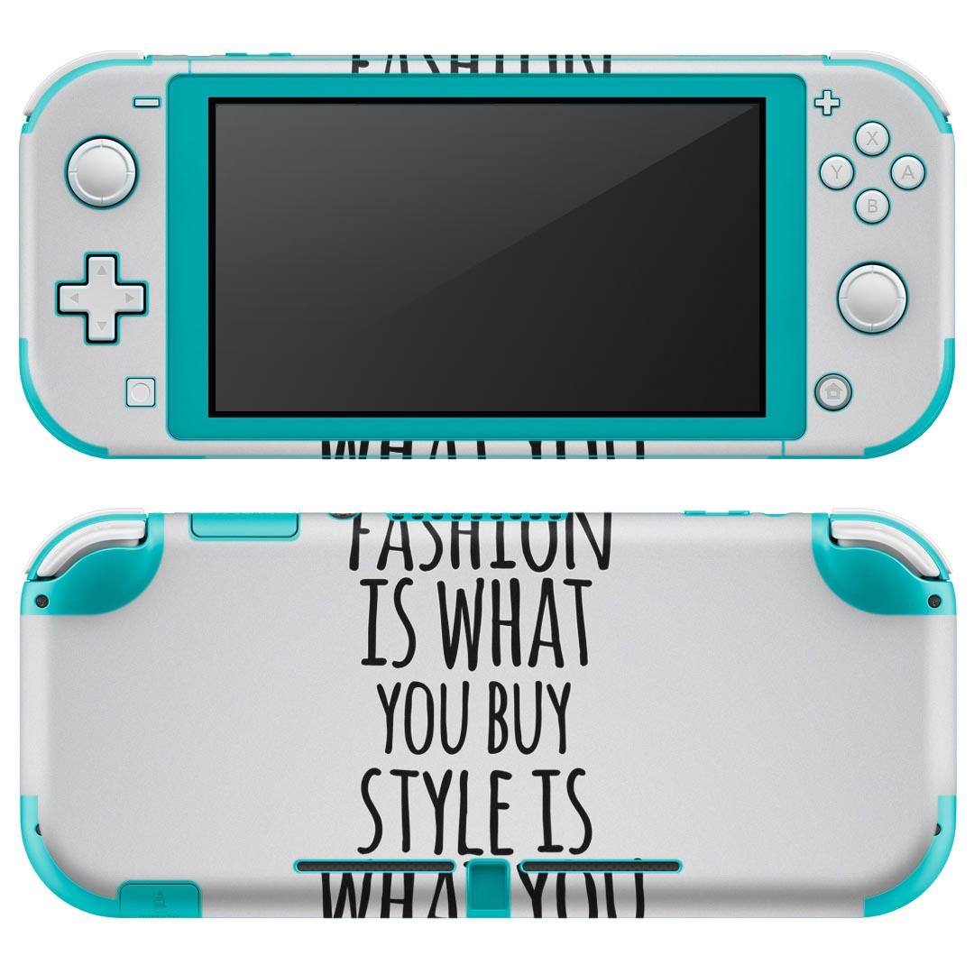 igsticker Nintendo Switch Lite 専用 デザインスキンシール 全面 ニンテンドー スイッチ ライト 専用 ゲーム機 カバー アクセサリー フィルム ステッカー エアフリー 010044 おしゃれ　英語　ファッション