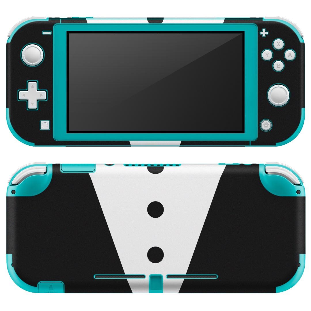 igsticker Nintendo Switch Lite 専用 デザインスキンシール 全面 ニンテンドー スイッチ ライト 専用 ゲーム機 カバー アクセサリー フィルム ステッカー エアフリー 010084 おしゃれ ファッション モノクロ