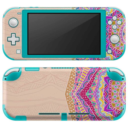 igsticker Nintendo Switch Lite 専用 デザインスキンシール 全面 ニンテンドー スイッチ ライト 専用 ゲーム機 カバー アクセサリー フィルム ステッカー エアフリー 010127 アジアン 模様 カラフル igsticker Nintendo Switch Lite 専用 デザインスキンシール 全面 ニンテンドー スイッチ ライト 専用 ゲーム機 カバー アクセサリー フィルム ステッカー エアフリー 010127 アジアン 模様 カラフル