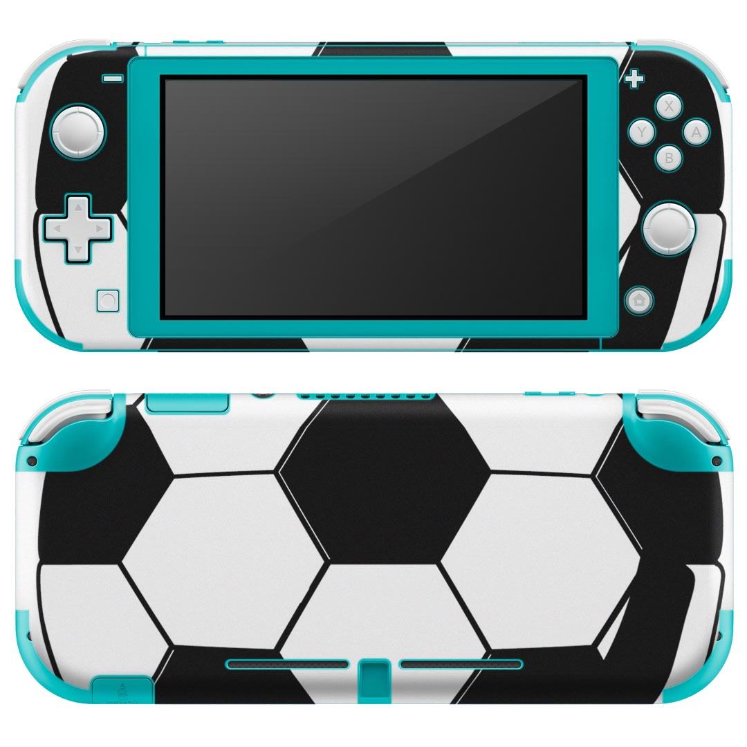 igsticker Nintendo Switch Lite 専用 デザインスキンシール 全面 ニンテンドー スイッチ ライト 専用 ゲーム機 カバー アクセサリー フィルム ステッカー エアフリー 010180 スポーツ　サッカー　ボール