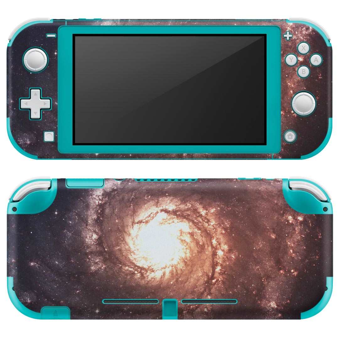 igsticker Nintendo Switch Lite 専用 デザインスキンシール 全面 ニンテンドー スイッチ ライト 専用 ゲーム機 カバー アクセサリー フィルム ステッカー エアフリー 010185 空　宇宙　風景