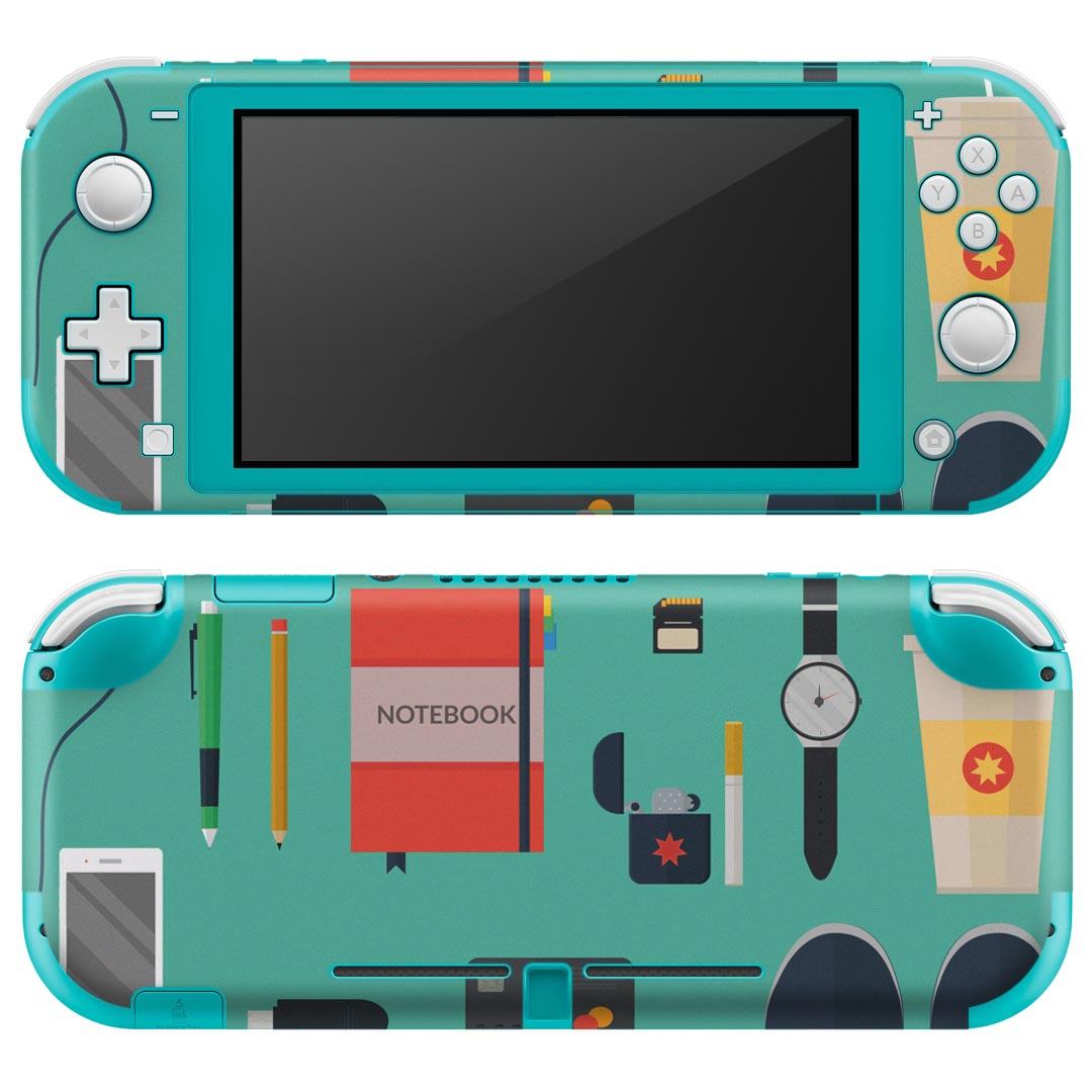 igsticker Nintendo Switch Lite 専用 デザインスキンシール 全面 ニンテンドー スイッチ ライト 専用 ゲーム機 カバー アクセサリー フィルム ステッカー エアフリー 010329 おしゃれ　ファッション　カメラ