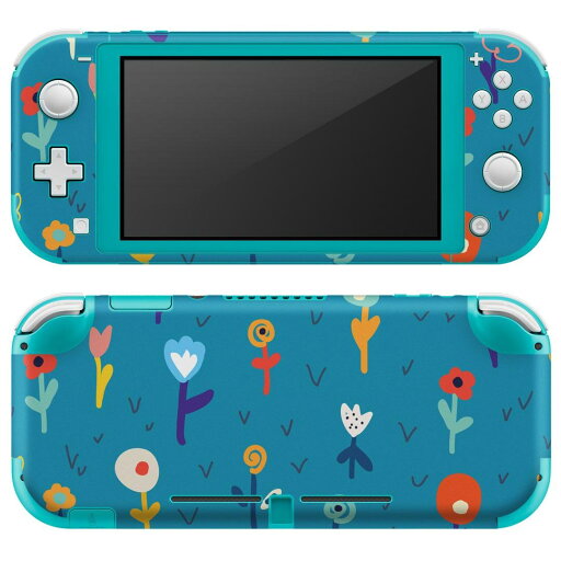 igsticker Nintendo Switch Lite 専用 デザインスキンシール 全面 ニンテンドー スイッチ ライト 専用 ゲーム機 カバー アクセサリー フィルム ステッカー エアフリー 010361 花 カラフル igsticker Nintendo Switch Lite 専用 デザインスキンシール 全面 ニンテンドー スイッチ ライト 専用 ゲーム機 カバー アクセサリー フィルム ステッカー エアフリー 010361 花 カラフル