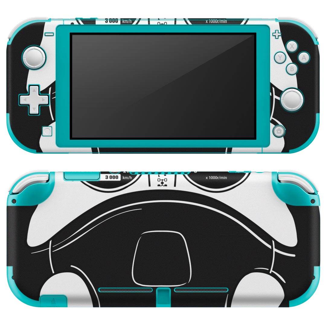 igsticker Nintendo Switch Lite 専用 デザインスキンシール 全面 ニンテンドー スイッチ ライト 専用 ゲーム機 カバー アクセサリー フィルム ステッカー エアフリー 010362 乗り物　車　ハンドル