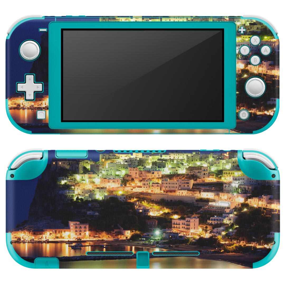 igsticker Nintendo Switch Lite 専用 デザインスキンシール 全面 ニンテンドー スイッチ ライト 専用 ゲーム機 カバー アクセサリー フィルム ステッカー エアフリー 010382 風景　景色　写真