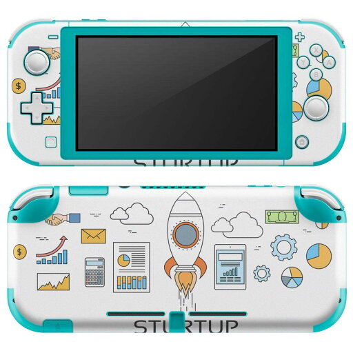 igsticker Nintendo Switch Lite 専用 デザインスキンシール 全面 ニンテンドー スイッチ ライト 専用 ゲーム機 カバー アクセサリー フィルム ステッカー エアフリー 010496 ロケット 仕事 イラスト igsticker Nintendo Switch Lite 専用 デザインスキンシール 全面 ニンテンドー スイッチ ライト 専用 ゲーム機 カバー アクセサリー フィルム ステッカー エアフリー 010496 ロケット 仕事 イラスト