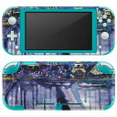 igsticker Nintendo Switch Lite 専用 デザインスキンシール 全面 ニンテンドー スイッチ ライト 専用 ゲーム機 カバー アクセサリー フィルム ステッカー エアフリー 010504 風景 景色 色彩