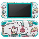 igsticker Nintendo Switch Lite 専用 デザインスキンシール 全面 ニンテンドー スイッチ ライト 専用 ゲーム機 カバー アクセサリー フィルム ステッカー エアフリー 010635 インテリア　パステル　おしゃれ