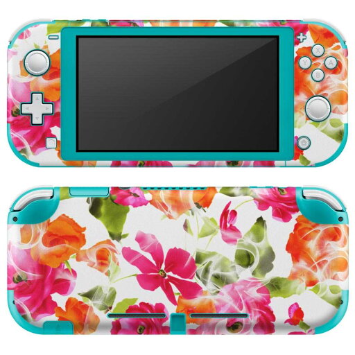 igsticker Nintendo Switch Lite 専用 デザインスキンシール 全面 ニンテンドー スイッチ ライト 専用 ゲーム機 カバー アクセサリー フィルム ステッカー エアフリー 010651 花 ピンク オレンジ igsticker Nintendo Switch Lite 専用 デザインスキンシール 全面 ニンテンドー スイッチ ライト 専用 ゲーム機 カバー アクセサリー フィルム ステッカー エアフリー 010651 花 ピンク オレンジ