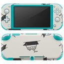 igsticker Nintendo Switch Lite 専用 デザインスキンシール 全面 ニンテンドー スイッチ ライト 専用 ゲーム機 カバー アクセサリー フィルム ステッカー エアフリー 010659 船 イラスト 白(2)