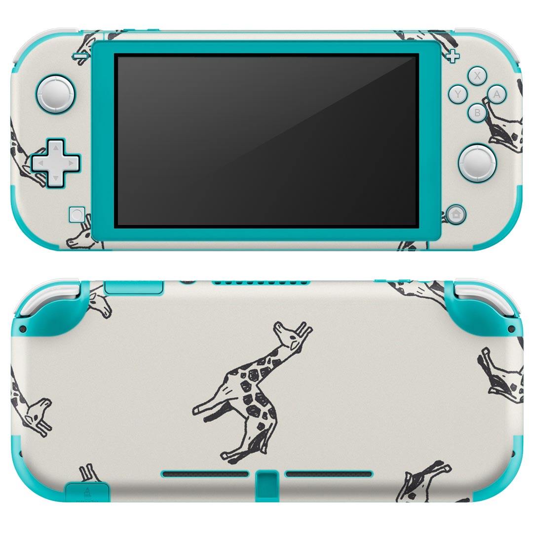 製品名 Nintendo Switch Lite専用 デザインスキンシール セット内容 Nintendo Switch Lite本体用スキンシール（裏表）各1枚 ※液晶側シールは2パーツに分かれていますニンテンドースイッチライト専用です。据え置き機のSwitch本体やJoyコンには対応していません。 商品特徴 3M社製の再剥離性シートを素材に採用し、細かな位置調整がしやすく貼り直しが容易です。また、エアフリーでもありますので気泡が簡単に逃げるので、キレイに貼ることができます。専用の業務プリンターを使い、商品画像と遜色のない美しい印刷仕上がり。 注意事項 画像はサンプルですので、ご覧の環境によっては多少色味に違いを感じる場合がございます。 イメージと違った、モニターと色味が異なるという理由での交換や返金はご対応出来かねます。スキンシールのみの販売で、ニンテンドースイッチ本体などは付属しません。シワができた場合、ドライヤーなどで軽く温め、外側に向けてシワを伸ばすように貼ってください。初回貼付時の位置調整や貼り直しは可能ですが、しっかりと押し付けて接着させた後の再剥離、再利用は保証しておりません。また接着部に油分や汚れが付着しますと角の部分は剥がれやすくなりますので、貼付時はあまり触れないようにご注意ください。無地のセミグロスシートにデザインをプリントした商品で、デコなどの加工はございません。 凹凸や光沢があるように見えたり布地や金属を素材にしたように見える商品もありますが、デザインの図版によるものです。印刷時に微妙な画像のズレが生じる場合がございます。ご注文後に1点1点制作する受注生産品の為、不良品以外のご返品や交換は固くお断りします。 商品発送 完全受注生産のハンドメイド商品となりますので、既製品と比べて発送までお時間を頂いています。 基本的に決済確認後2?3営業日、最大で10営業日での発送となります。繁忙期や休業日明けの場合はさらに時間がかかる場合があります。 その際には別途メールにてご連絡致します。メール便の場合、発送日から到着までに2?4日ほどかかる場合が多く、紛失などの保障もご対応できかねます。あらかじめご了承下さい。