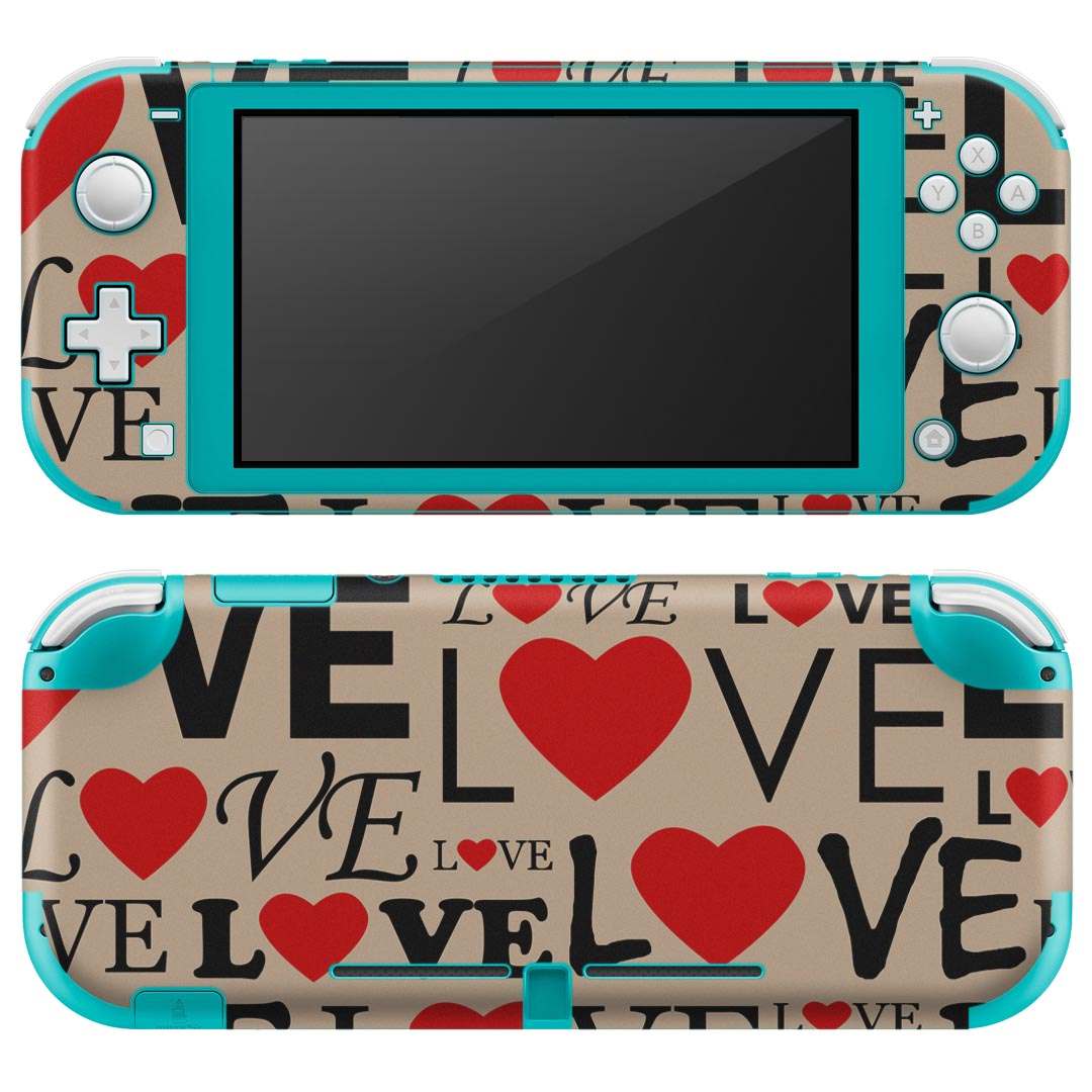 igsticker Nintendo Switch Lite 専用 デザインスキンシール 全面 ニンテンドー スイッチ ライト 専用 ゲーム機 カバー アクセサリー ..