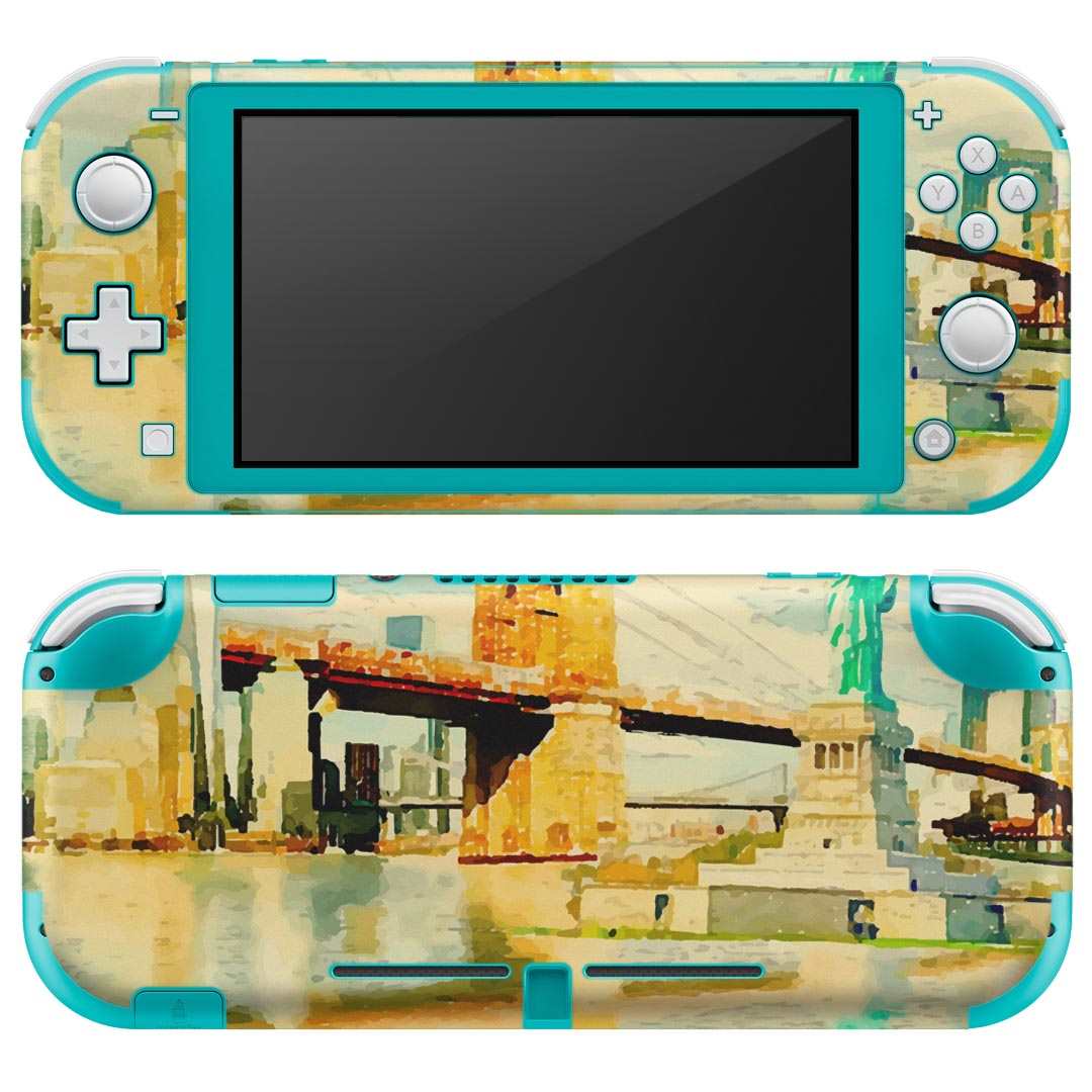 igsticker Nintendo Switch Lite 専用 デザインスキンシール 全面 ニンテンドー スイッチ ライト 専用 ゲーム機 カバー アクセサリー ..