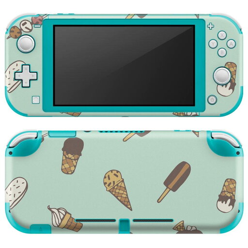 igsticker Nintendo Switch Lite 専用 デザインスキンシール 全面 ニンテンドー スイッチ ライト 専用 ゲーム機 カバー アクセサリー フィルム ステッカー エアフリー 010780 アイス デザート 緑 igsticker Nintendo Switch Lite 専用 デザインスキンシール 全面 ニンテンドー スイッチ ライト 専用 ゲーム機 カバー アクセサリー フィルム ステッカー エアフリー 010780 アイス デザート 緑