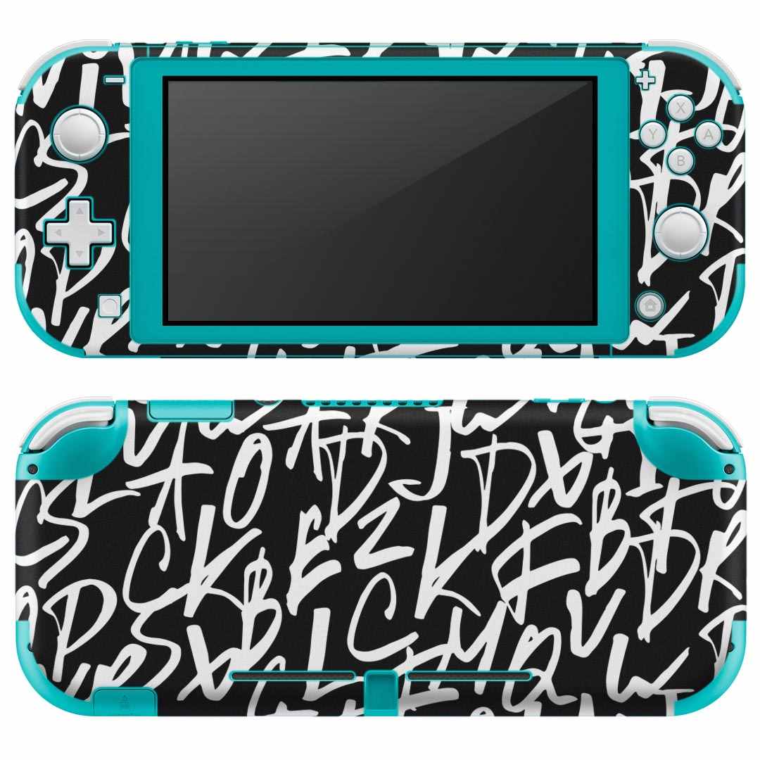 製品名 Nintendo Switch Lite専用 デザインスキンシール セット内容 Nintendo Switch Lite本体用スキンシール（裏表）各1枚 ※液晶側シールは2パーツに分かれていますニンテンドースイッチライト専用です。据え置き機のSwitch本体やJoyコンには対応していません。 商品特徴 3M社製の再剥離性シートを素材に採用し、細かな位置調整がしやすく貼り直しが容易です。また、エアフリーでもありますので気泡が簡単に逃げるので、キレイに貼ることができます。専用の業務プリンターを使い、商品画像と遜色のない美しい印刷仕上がり。 注意事項 画像はサンプルですので、ご覧の環境によっては多少色味に違いを感じる場合がございます。 イメージと違った、モニターと色味が異なるという理由での交換や返金はご対応出来かねます。スキンシールのみの販売で、ニンテンドースイッチ本体などは付属しません。シワができた場合、ドライヤーなどで軽く温め、外側に向けてシワを伸ばすように貼ってください。初回貼付時の位置調整や貼り直しは可能ですが、しっかりと押し付けて接着させた後の再剥離、再利用は保証しておりません。また接着部に油分や汚れが付着しますと角の部分は剥がれやすくなりますので、貼付時はあまり触れないようにご注意ください。無地のセミグロスシートにデザインをプリントした商品で、デコなどの加工はございません。 凹凸や光沢があるように見えたり布地や金属を素材にしたように見える商品もありますが、デザインの図版によるものです。印刷時に微妙な画像のズレが生じる場合がございます。ご注文後に1点1点制作する受注生産品の為、不良品以外のご返品や交換は固くお断りします。 商品発送 完全受注生産のハンドメイド商品となりますので、既製品と比べて発送までお時間を頂いています。 基本的に決済確認後2?3営業日、最大で10営業日での発送となります。繁忙期や休業日明けの場合はさらに時間がかかる場合があります。 その際には別途メールにてご連絡致します。メール便の場合、発送日から到着までに2?4日ほどかかる場合が多く、紛失などの保障もご対応できかねます。あらかじめご了承下さい。