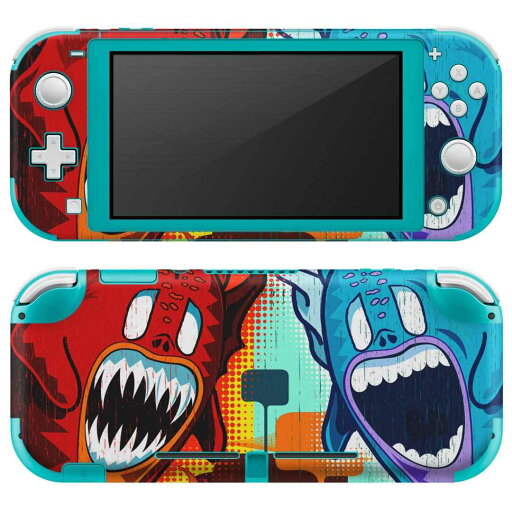 igsticker Nintendo Switch Lite 専用 デザインスキンシール 全面 ニンテンドー スイッチ ライト 専用 ゲーム機 カバー アクセサリー フィルム ステッカー エアフリー 010807 キャラクター 赤 緑 igsticker Nintendo Switch Lite 専用 デザインスキンシール 全面 ニンテンドー スイッチ ライト 専用 ゲーム機 カバー アクセサリー フィルム ステッカー エアフリー 010807 キャラクター 赤 緑