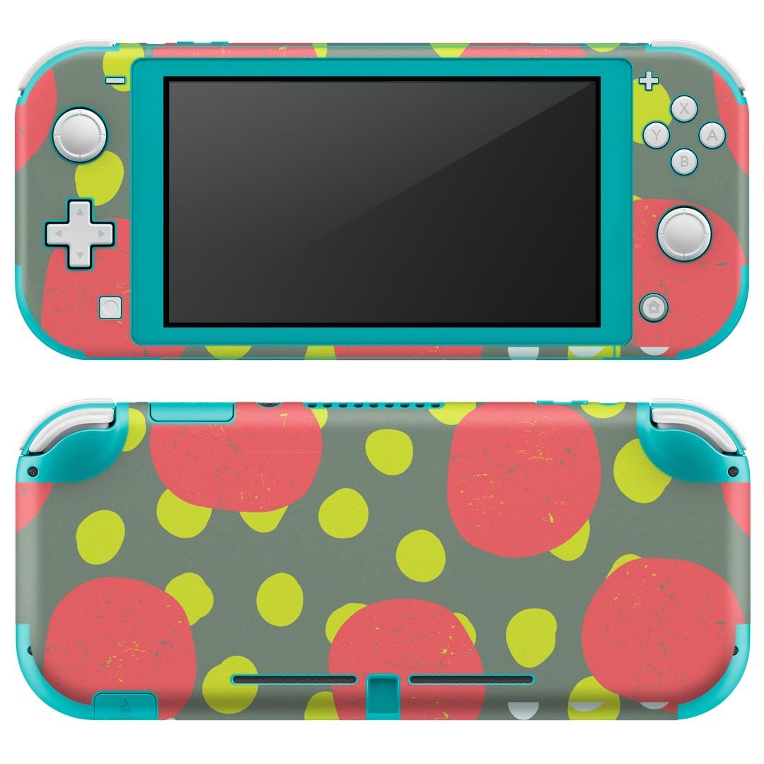igsticker Nintendo Switch Lite 専用 デザインスキンシール 全面 ニンテンドー スイッチ ライト 専用 ゲーム機 カバー アクセサリー フィルム ステッカー エアフリー 010860 イラスト　カラフル
