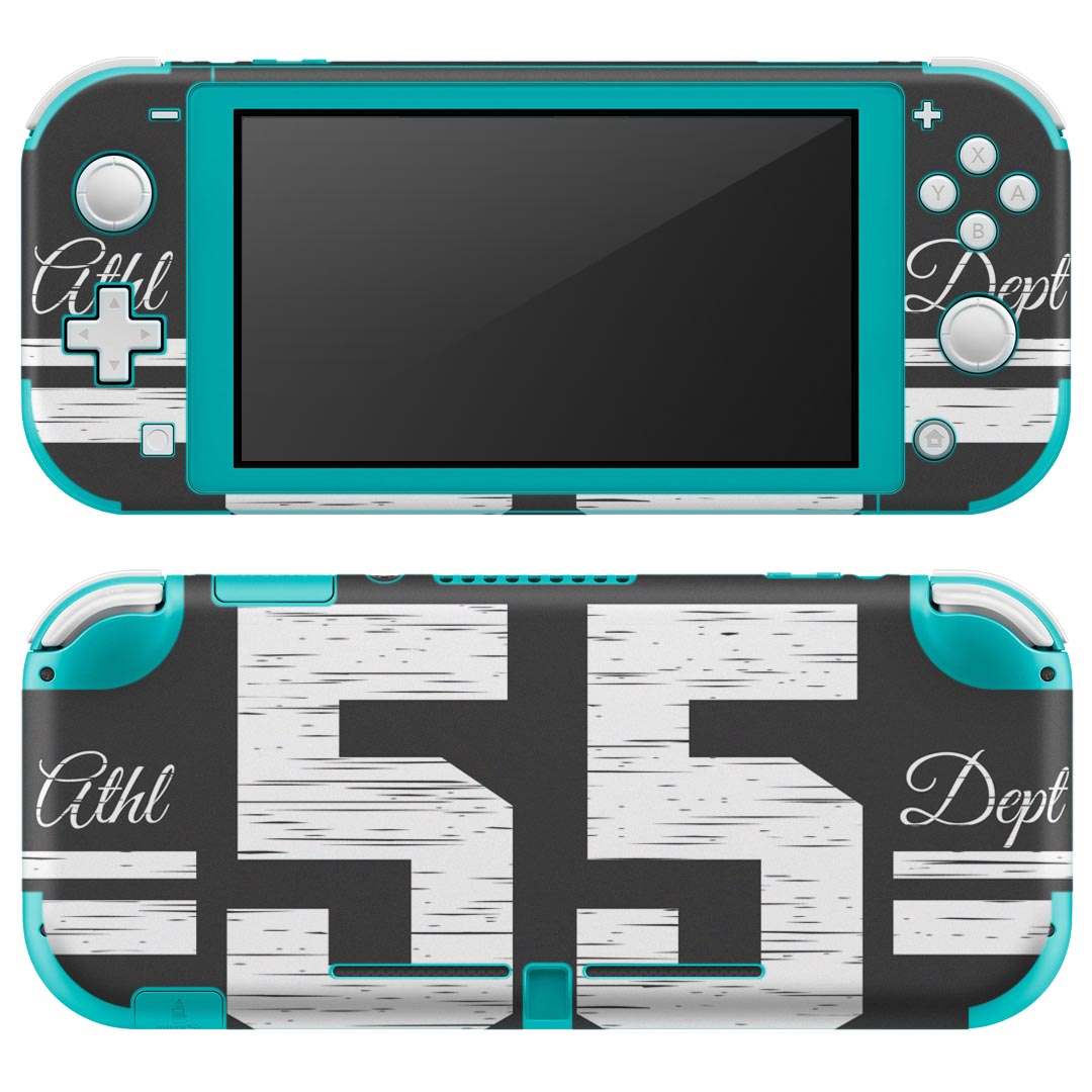 igsticker Nintendo Switch Lite 専用 デザインスキンシール 全面 ニンテンドー スイッチ ライト 専用 ゲーム機 カバー アクセサリー フィルム ステッカー エアフリー 010905 ニューヨーク　英語　グレー