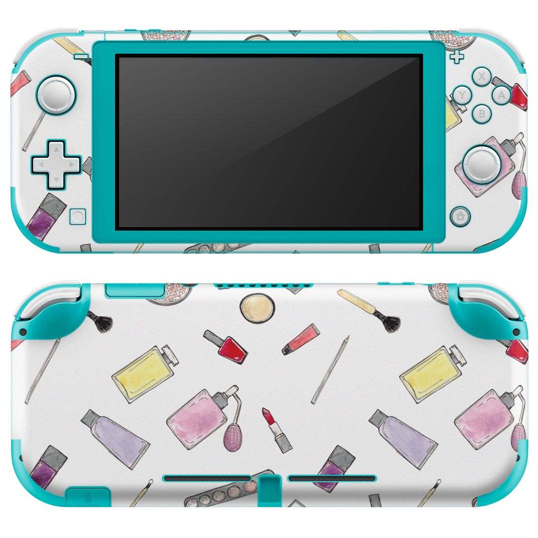 igsticker Nintendo Switch Lite 専用 デザインスキンシール 全面 ニンテンドー スイッチ ライト 専用 ゲーム機 カバー アクセサリー フィルム ステッカー エアフリー 010909 メイク　おしゃれ　化粧