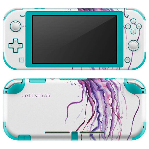 igsticker Nintendo Switch Lite 専用 デザインスキンシール 全面 ニンテンドー スイッチ ライト 専用 ゲーム機 カバー アクセサリー フィルム ステッカー エアフリー 010966 海 くらげ 紫 igsticker Nintendo Switch Lite 専用 デザインスキンシール 全面 ニンテンドー スイッチ ライト 専用 ゲーム機 カバー アクセサリー フィルム ステッカー エアフリー 010966 海 くらげ 紫