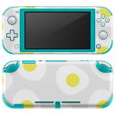 igsticker Nintendo Switch Lite 専用 デザインスキンシール 全面 ニンテンドー スイッチ ライト 専用 ゲーム機 カバー アクセサリー フィルム ステッカー エアフリー 011016 たまご 食べ物 模様