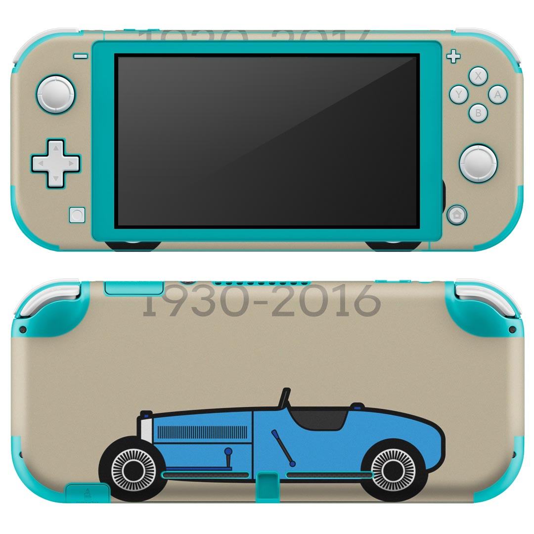 igsticker Nintendo Switch Lite 専用 デザインスキンシール 全面 ニンテンドー スイッチ ライト 専用 ゲーム機 カバー アクセサリー フィルム ステッカー エアフリー 011078 乗り物 車 レトロ