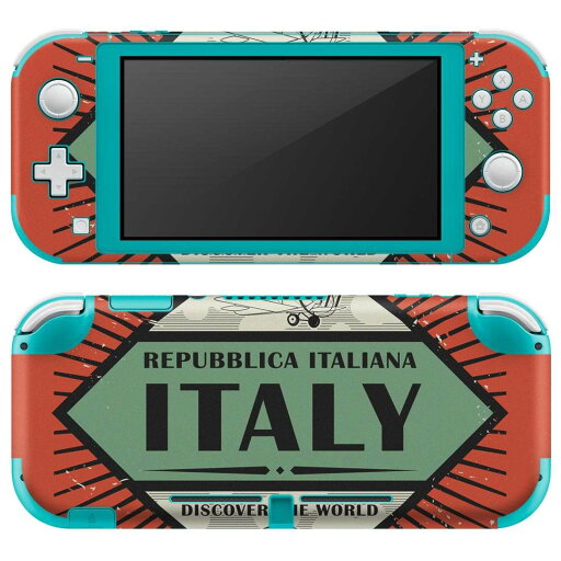 igsticker Nintendo Switch Lite 専用 デザインスキンシール 全面 ニンテンドー スイッチ ライト 専用 ゲーム機 カバー アクセサリー フィルム ステッカー エアフリー 011200 イタリア 英語 飛行機 igsticker Nintendo Switch Lite 専用 デザインスキンシール 全面 ニンテンドー スイッチ ライト 専用 ゲーム機 カバー アクセサリー フィルム ステッカー エアフリー 011200 イタリア 英語 飛行機