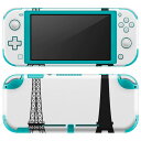 igsticker Nintendo Switch Lite 専用 デザインスキンシール 全面 ニンテンドー スイッチ ライト 専用 ゲーム機 カバー アクセサリー フィルム ステッカー エアフリー 011454 塔　シンプル　風景