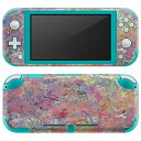 igsticker Nintendo Switch Lite 専用 デザインスキンシール 全面 ニンテンドー スイッチ ライト 専用 ゲーム機 カバー アクセサリー フィルム ステッカー エアフリー 011462 イラスト　カラフル　絵画