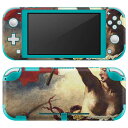 igsticker Nintendo Switch Lite 専用 デザインスキンシール 全面 ニンテンドー スイッチ ライト 専用 ゲーム機 カバー アクセサリー フィルム ステッカー エアフリー 011471 イラスト 人物 絵画(2)