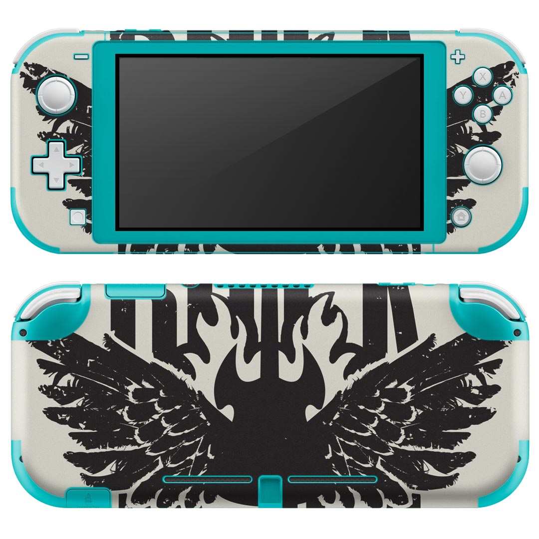 igsticker Nintendo Switch Lite 専用 デザインスキンシール 全面 ニンテンドー スイッチ ライト 専用 ゲーム機 カバー アクセサリー フィルム ステッカー エアフリー 011660 音楽　ロック　ギター