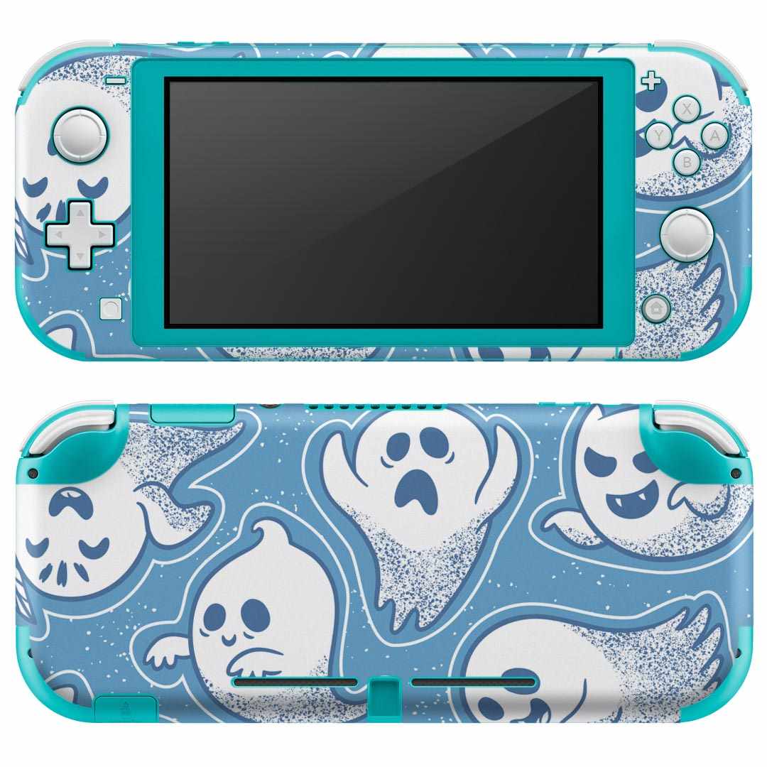igsticker Nintendo Switch Lite 専用 デザインスキンシール 全面 ニンテンドー スイッチ ライト 専用 ゲーム機 カバー アクセサリー フィルム ステッカー エアフリー 011691 おばけ キャラクター ゴースト